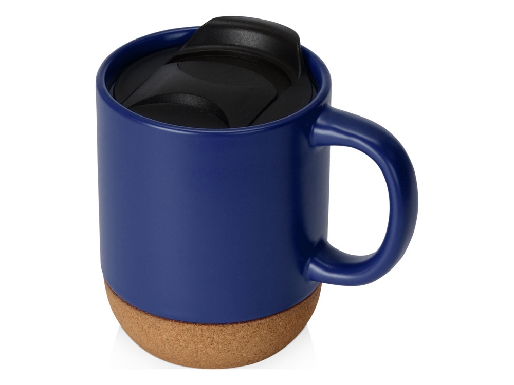 Подарочный набор c пледом, кружкой и вареньем, синий — изображение 7