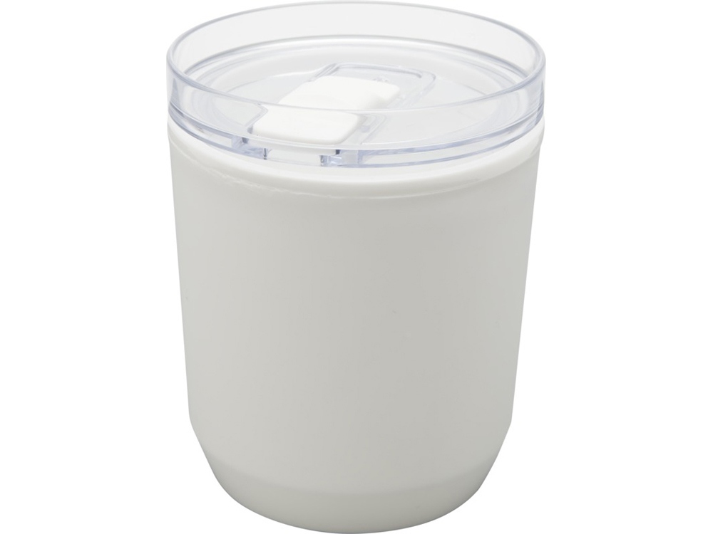 Hudson кружка из переработанного пластика с двойными стенками объемом 180 мл, белый