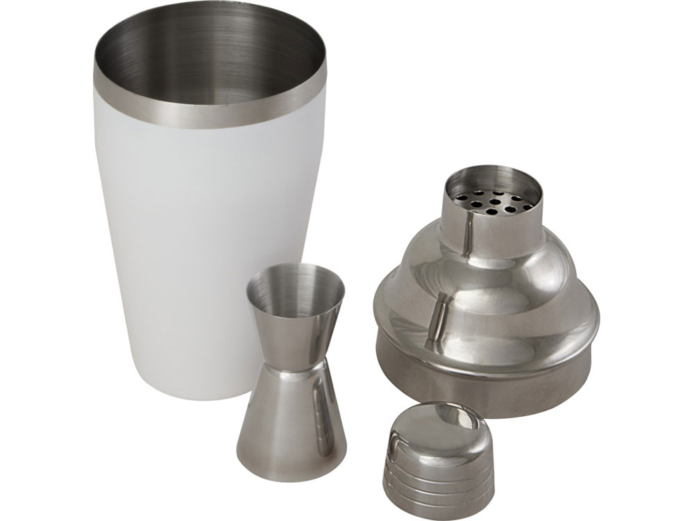 Шейкер для коктейлей Gaudie из переработанной нержавеющей стали, белый — изображение 5