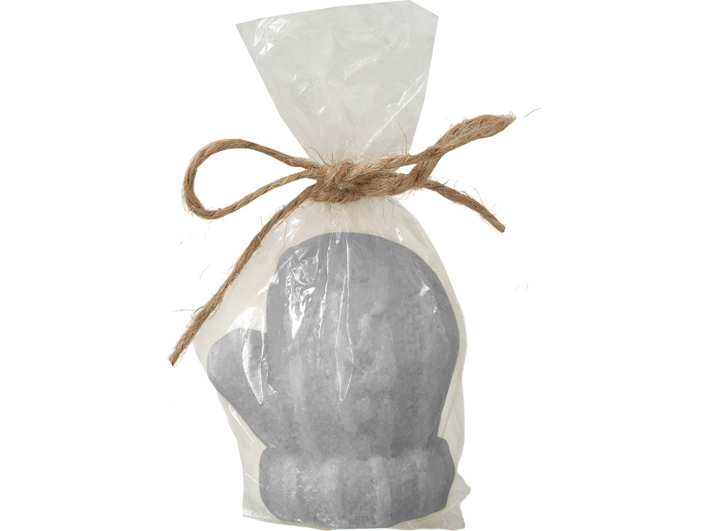 Свеча Рукавичка, серый — изображение 6