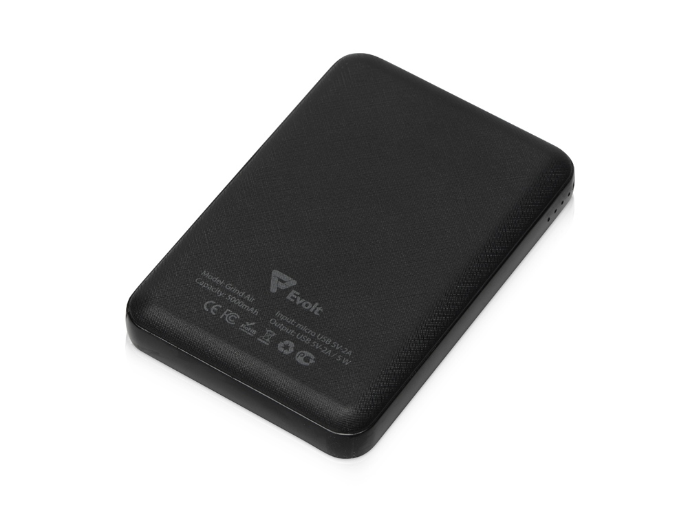 Портативное беспроводное зарядное устройство Grind Air, 5000 mAh — изображение 2