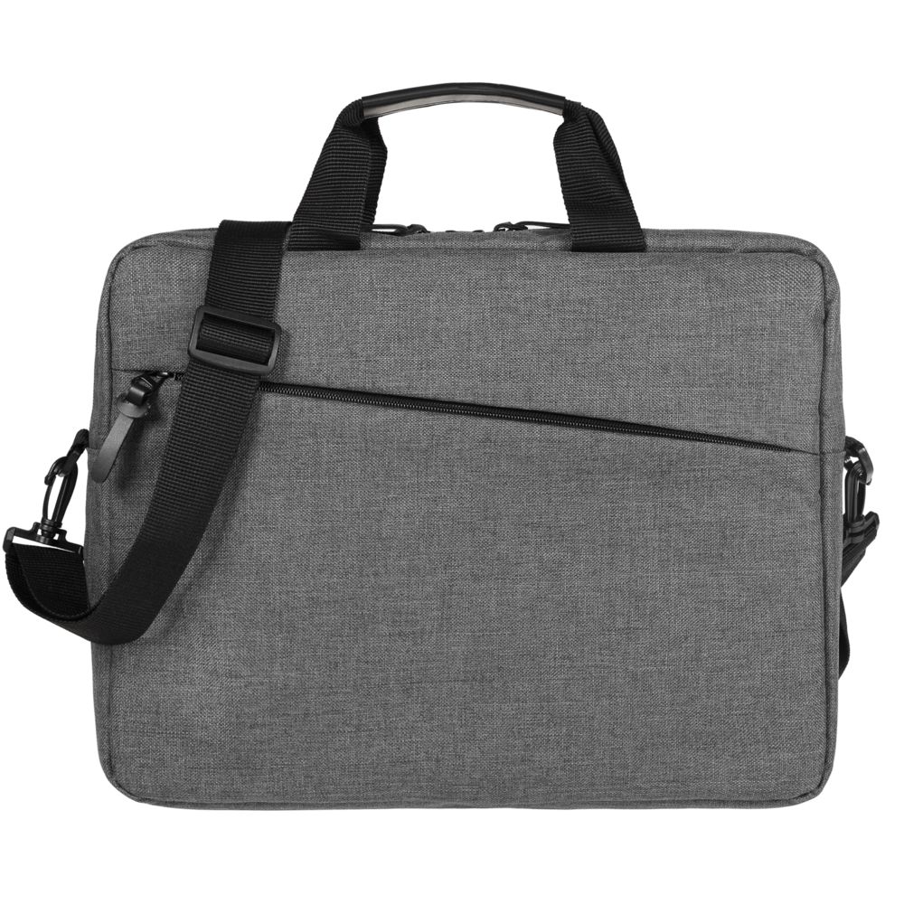 Сумка для ноутбука The First, серая — изображение 3