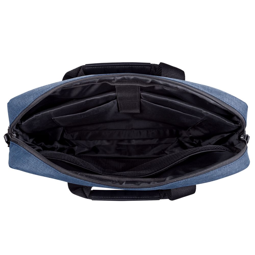 Сумка для ноутбука The First, синяя — изображение 5