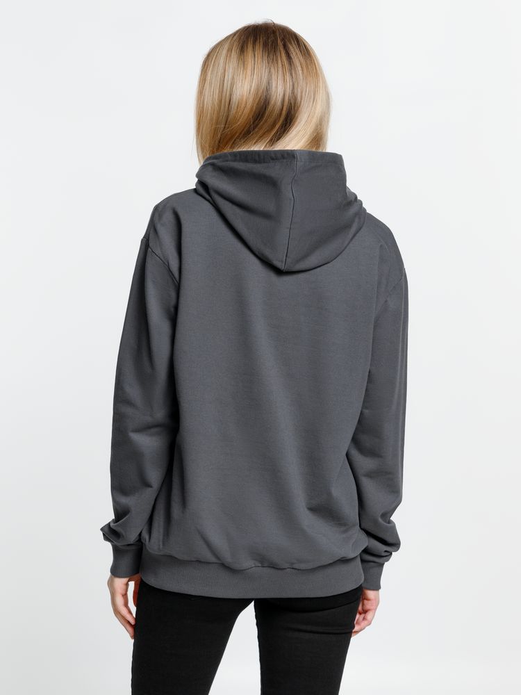 Толстовка с капюшоном Kirenga, темно-серая (графит) — изображение 10