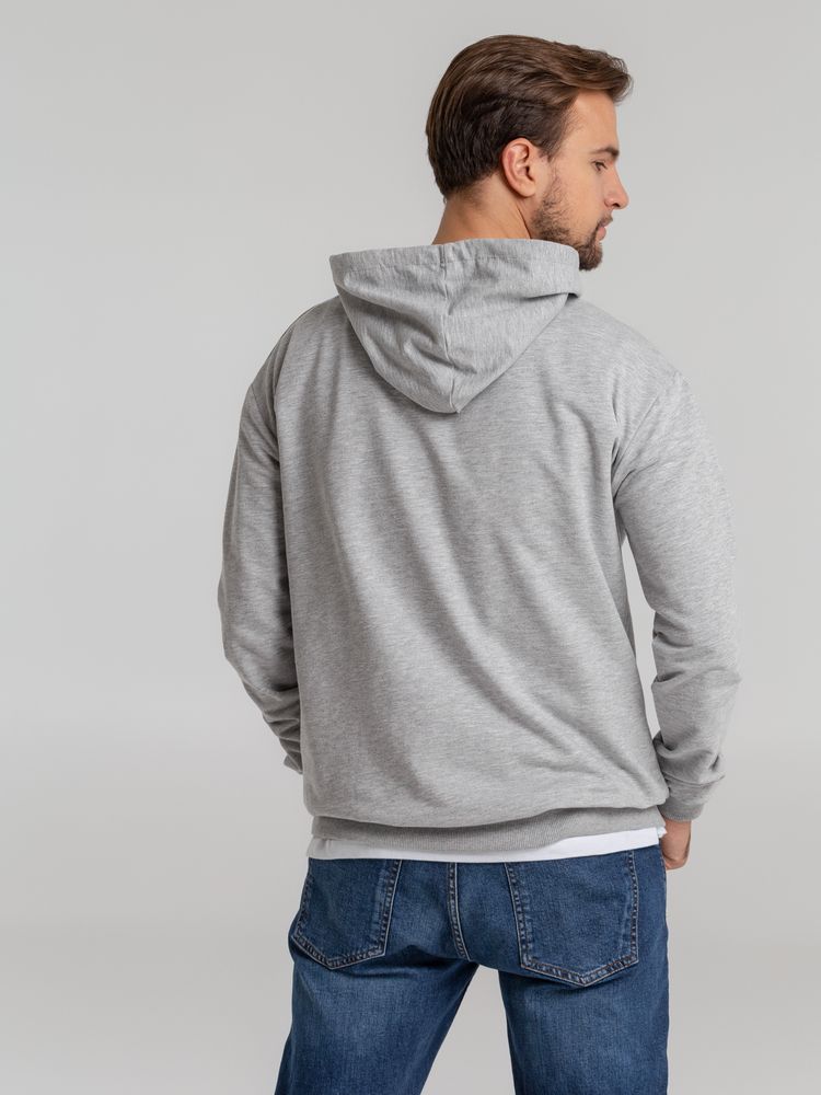 Толстовка с капюшоном Unit Kirenga, серый меланж — изображение 6