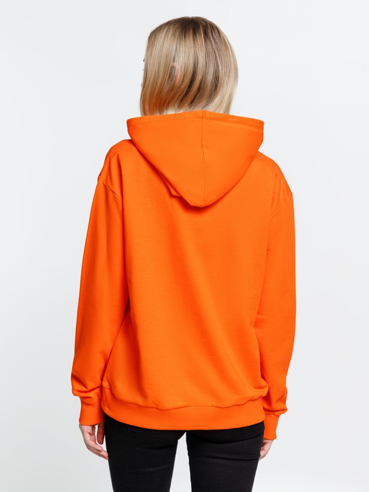 Толстовка с капюшоном Kirenga, оранжевая — изображение 5