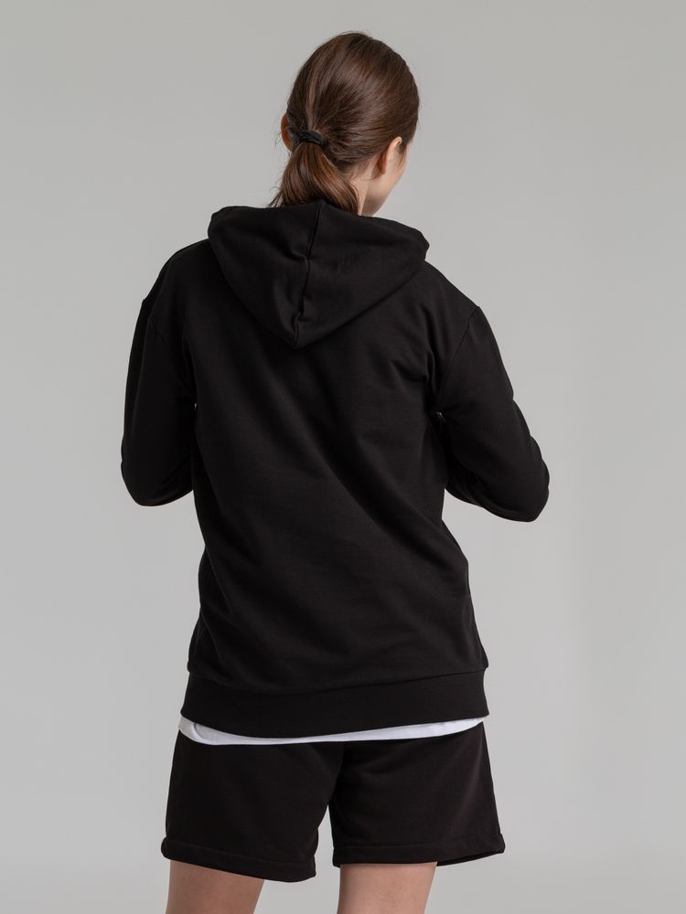 Толстовка с капюшоном Unit Kirenga, черная — изображение 8