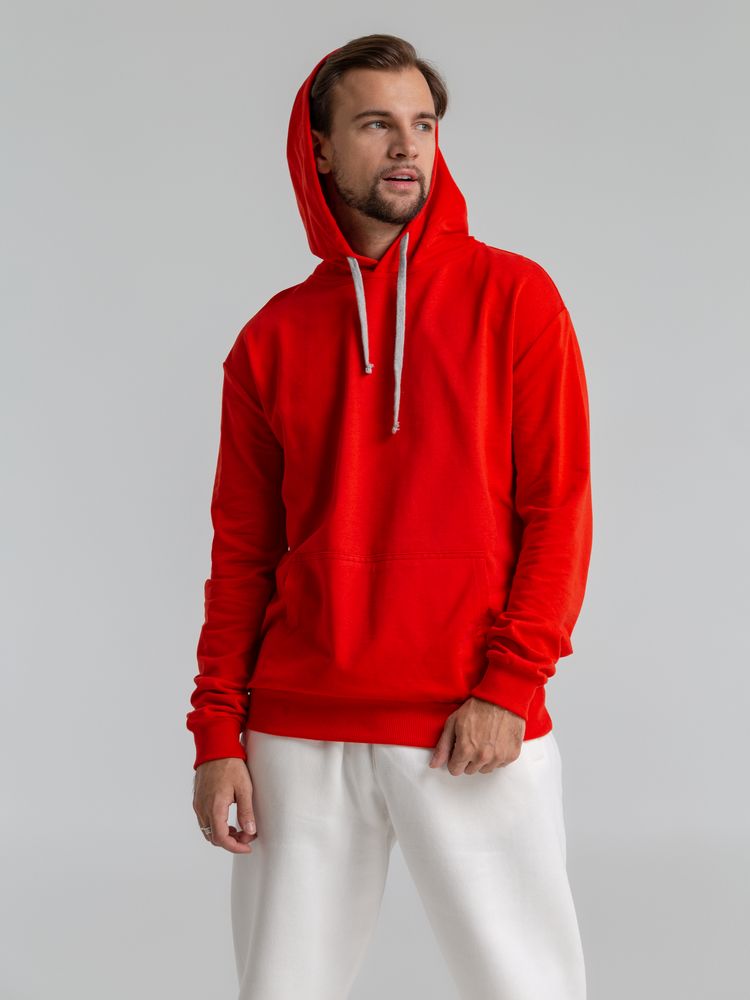 Толстовка с капюшоном Unit Kirenga, красная — изображение 5