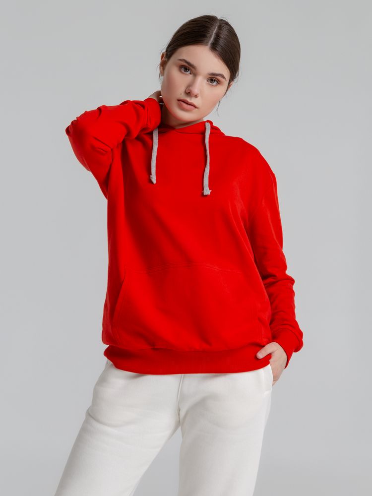 Толстовка с капюшоном Unit Kirenga, красная — изображение 7