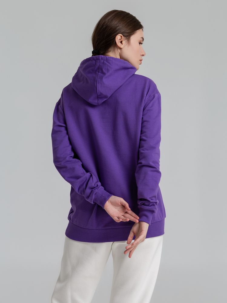 Толстовка с капюшоном Unit Kirenga, фиолетовая — изображение 8