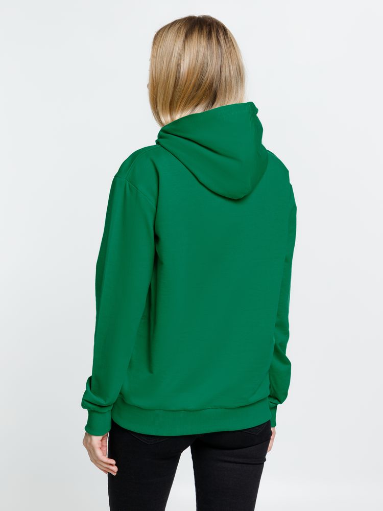 Толстовка с капюшоном Kirenga, зеленая — изображение 10