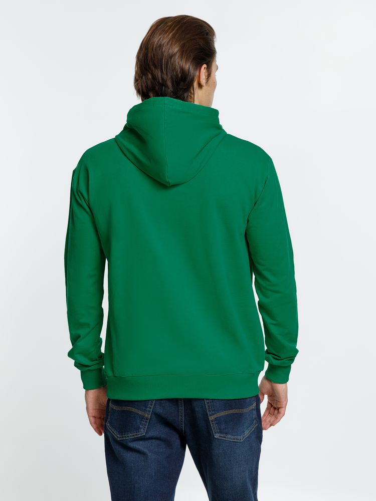 Толстовка с капюшоном Kirenga, зеленая — изображение 5