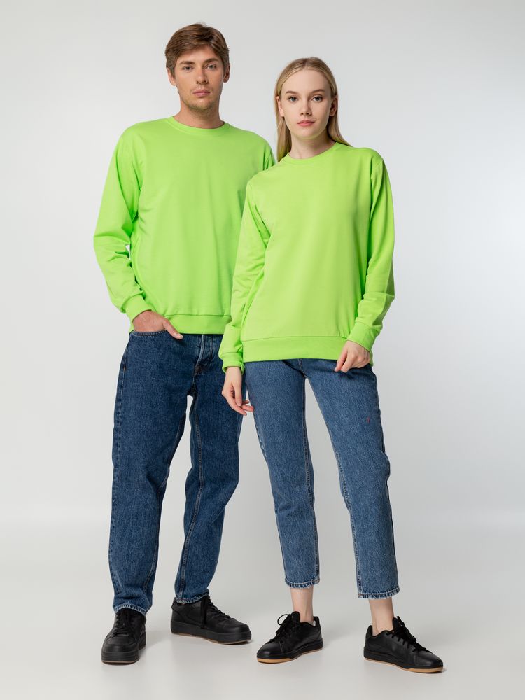 Толстовка Unit Toima, зеленое яблоко — изображение 13