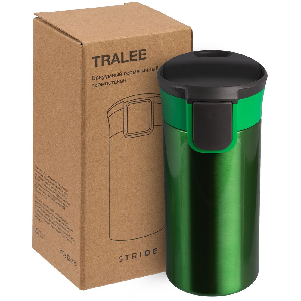 Термостакан Tralee, зеленый — изображение 5