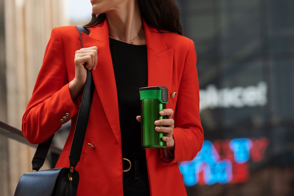 Термостакан Tralee, зеленый — изображение 6