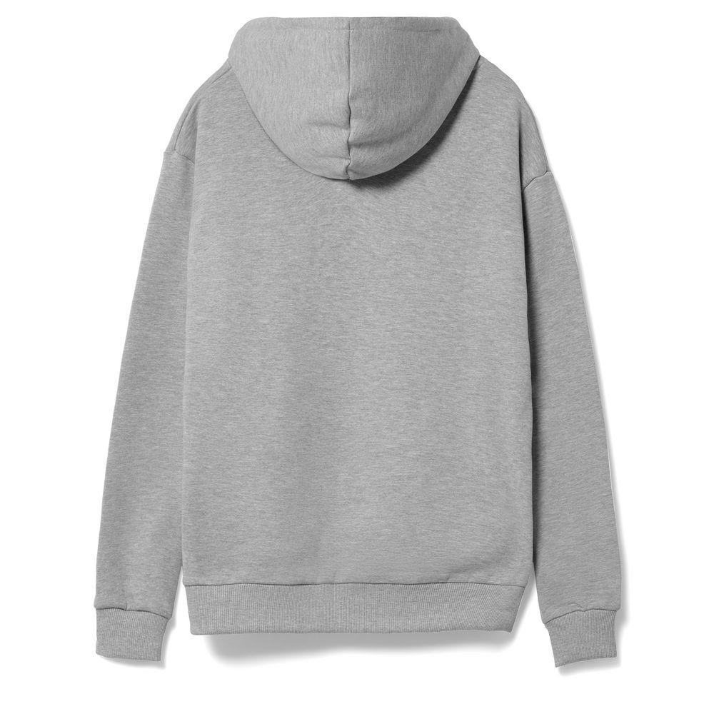 Толстовка с капюшоном Unit Kirenga Heavy, серый меланж — изображение 2