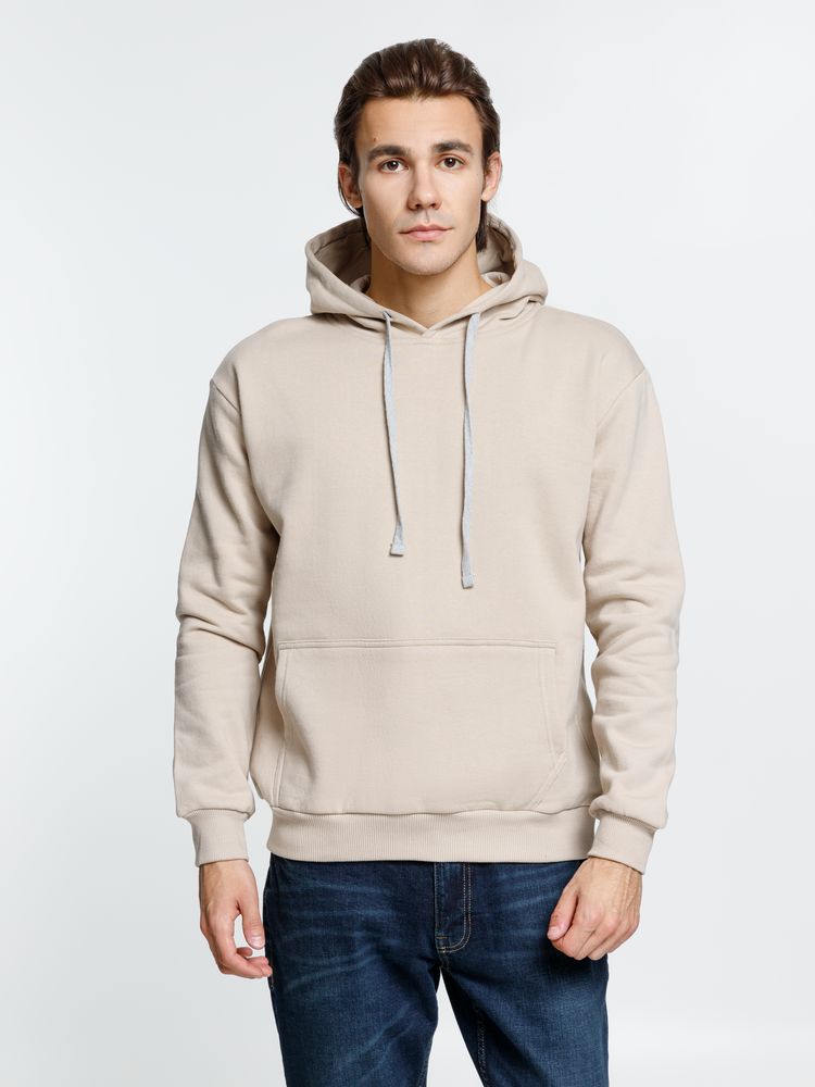 Толстовка с капюшоном Kirenga Heavy, бежевая — изображение 4