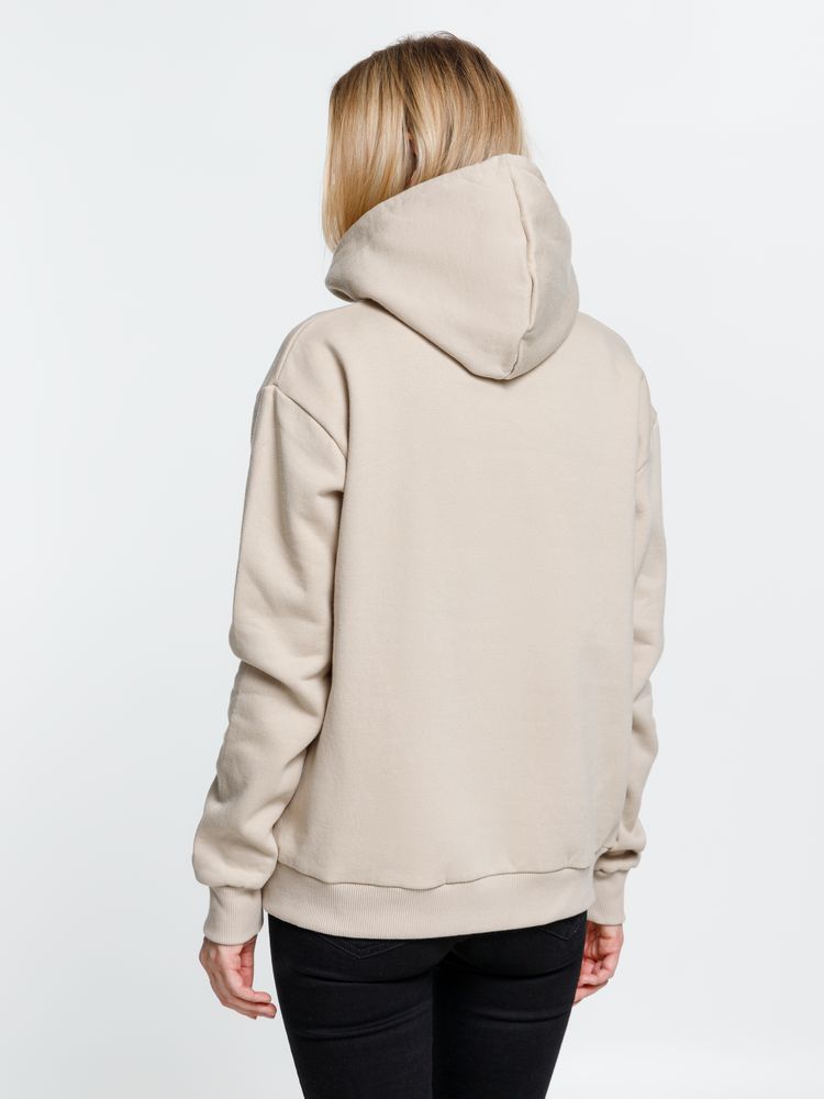 Толстовка с капюшоном Kirenga Heavy, бежевая — изображение 10