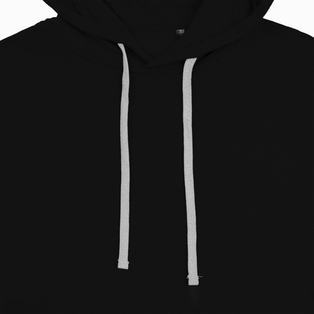 Толстовка с капюшоном Unit Kirenga Heavy, черная — изображение 3