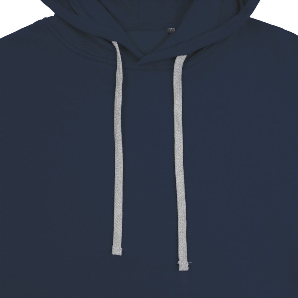 Толстовка с капюшоном Unit Kirenga Heavy, темно-синяя — изображение 3