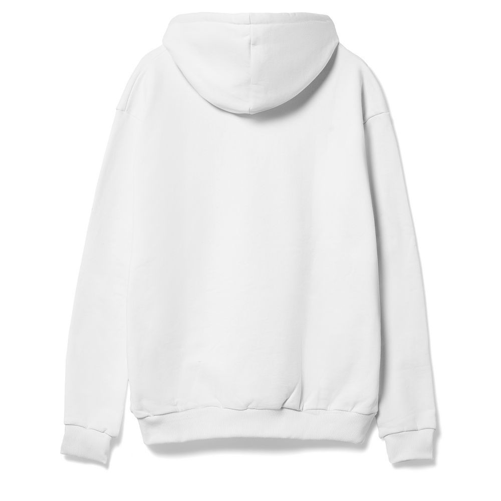 Толстовка с капюшоном Unit Kirenga Heavy, белая — изображение 2