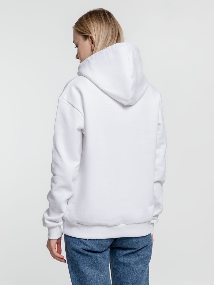 Толстовка с капюшоном Kirenga Heavy, белая (белоснежная) — изображение 9