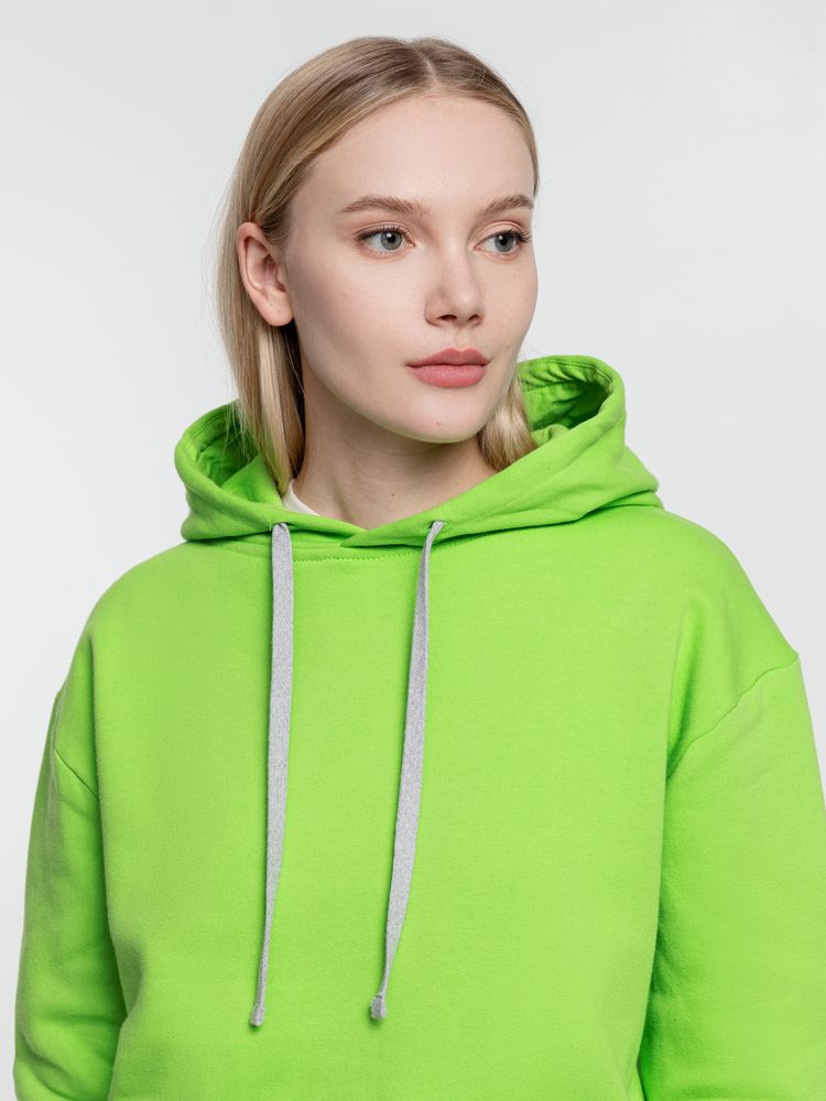 Толстовка с капюшоном Kirenga Heavy, зеленое яблоко — изображение 7