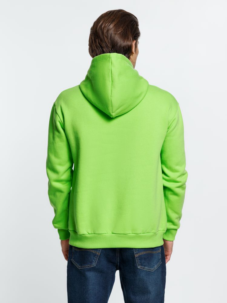 Толстовка с капюшоном Kirenga Heavy, зеленое яблоко — изображение 11
