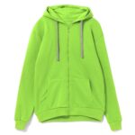Толстовка на молнии с капюшоном Siverga Heavy, зеленое яблоко