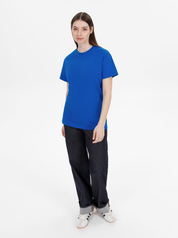 Футболка унисекс T-Bolka 180, ярко-синяя — изображение 13