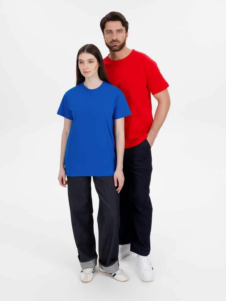 Футболка унисекс T-Bolka 180, ярко-синяя — изображение 14