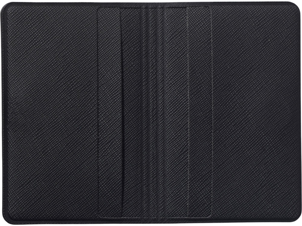 Футляр-книжка на 4-е карты с RFID Favor, черный — изображение 3