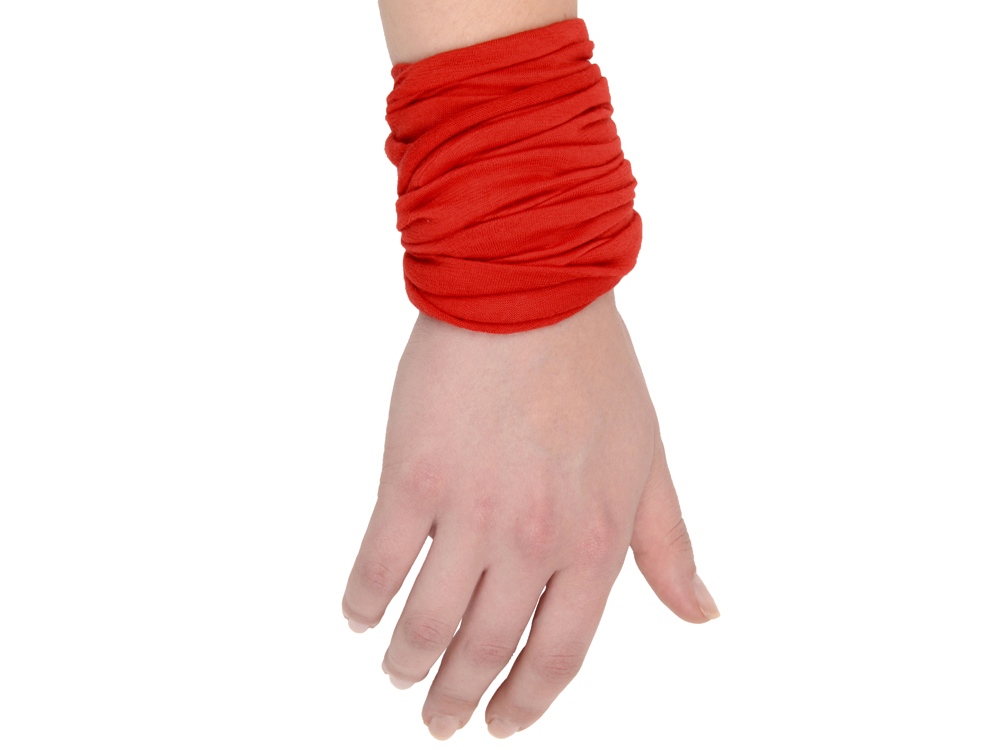 Мультифункциональная бандана Farbe, красный — изображение 2