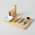 Набор Save time для сыра и вина со съемной подставкой, натуральный, серебристый