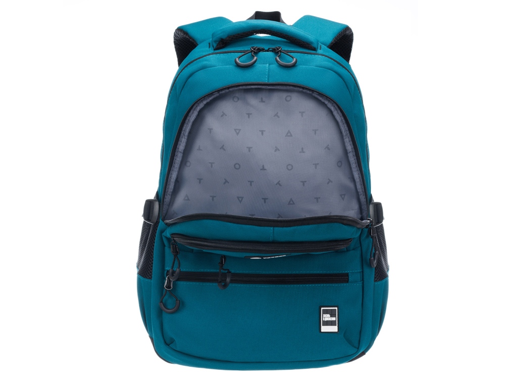 Рюкзак TORBER CLASS X, зелёный, 46 х 32 х 13 см + Мешок для сменной обуви в подарок! — изображение 6