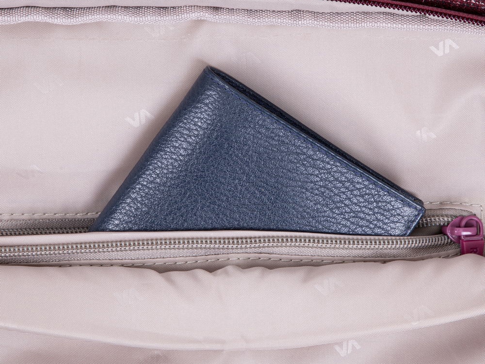 RIVACASE 7921 burgundy red сумка для ноутбука 14 — изображение 18