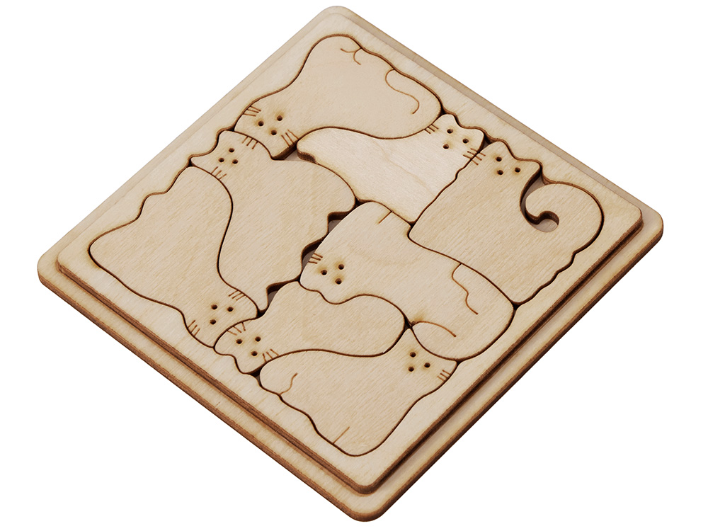 Деревянная головоломка Catgram — изображение 3