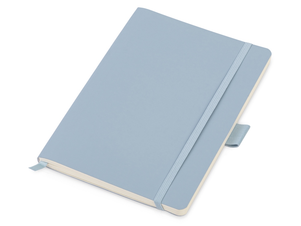 Подарочный набор с термосом, блокнотом, ручкой и чаем, голубой — изображение 3