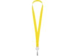 Ланьярд с ретрактором, желтый