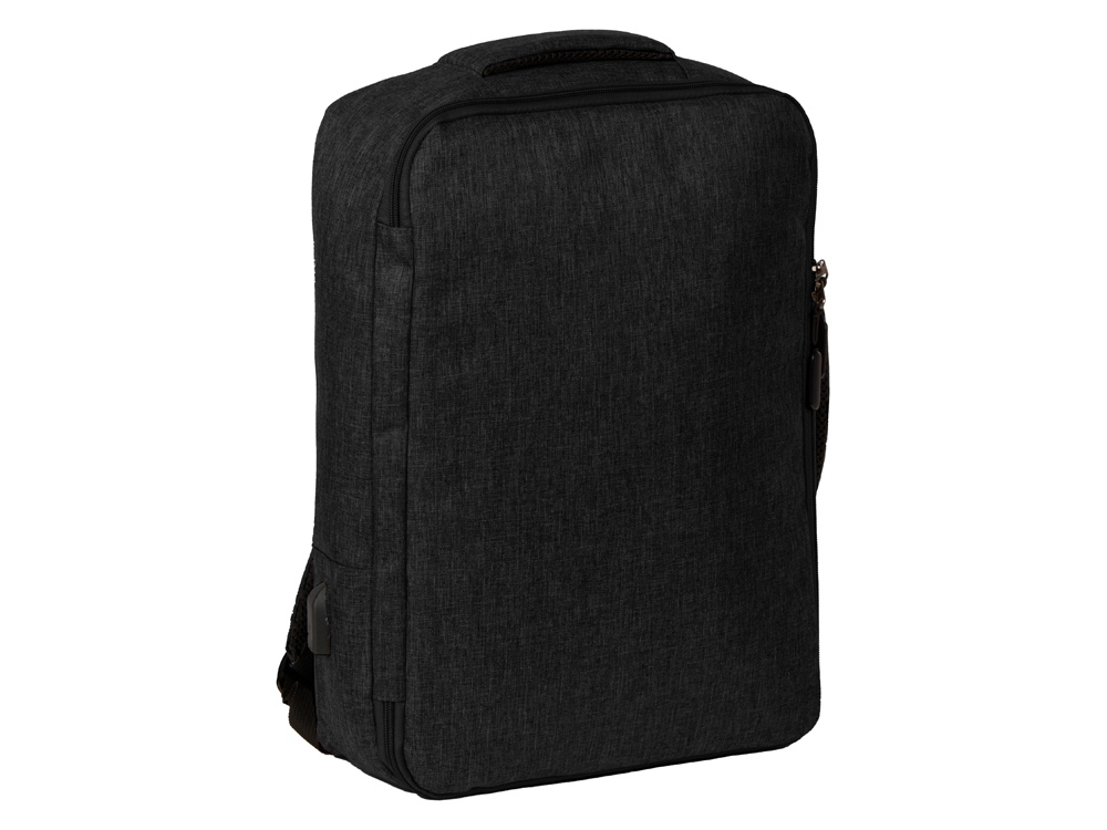 Рюкзак-трансформер Turnover, черный — изображение 3