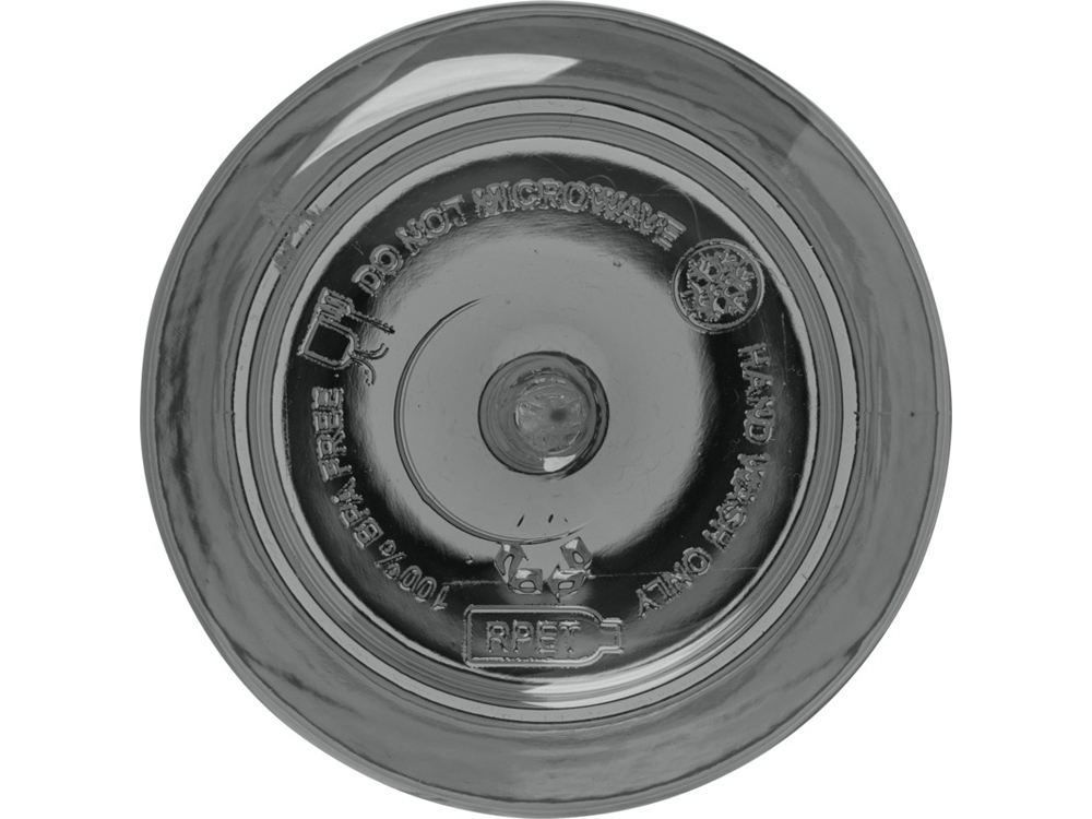 Illuminate бутылка для воды из переработанного PET-пластика, объемом 600 мл - Серый — изображение 5