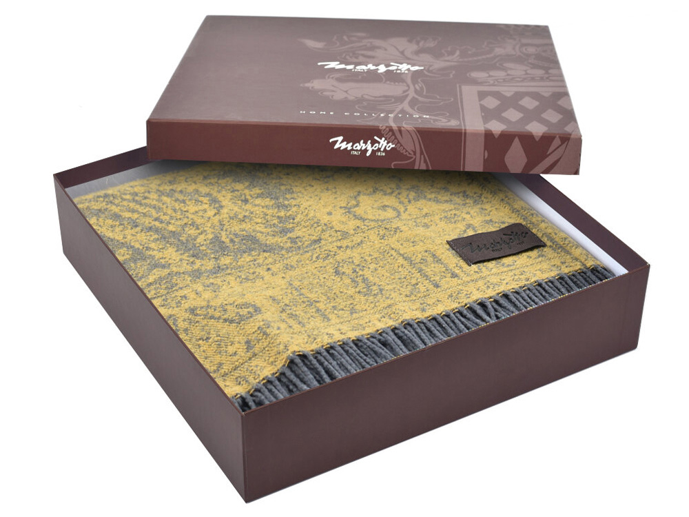 Плед Marzotto MAGNOLIA 7000, желтый — изображение 3