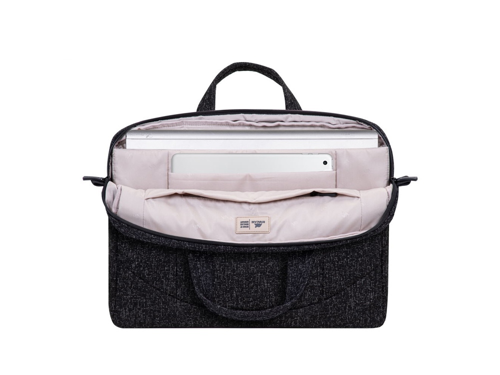 RIVACASE 7931 black сумка для ноутбука 15.6 — изображение 7