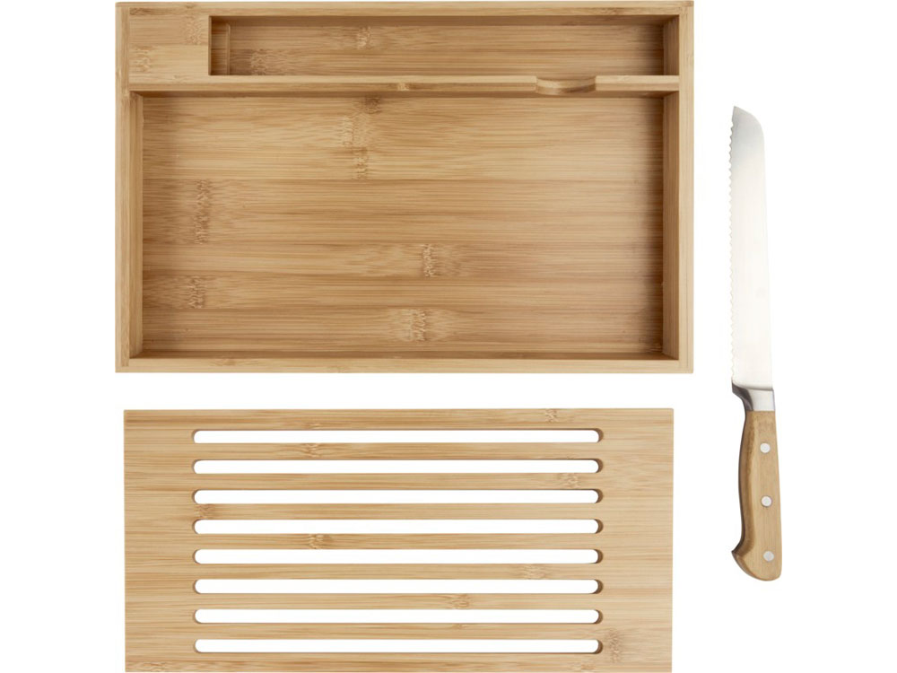 Бамбуковая разделочная доска с ножом Pao — изображение 4