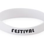 Силиконовый браслет Forest 202*12 мм, белый