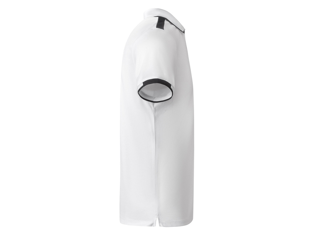 Рубашка-поло Tamil мужская, белый/черный — изображение 4