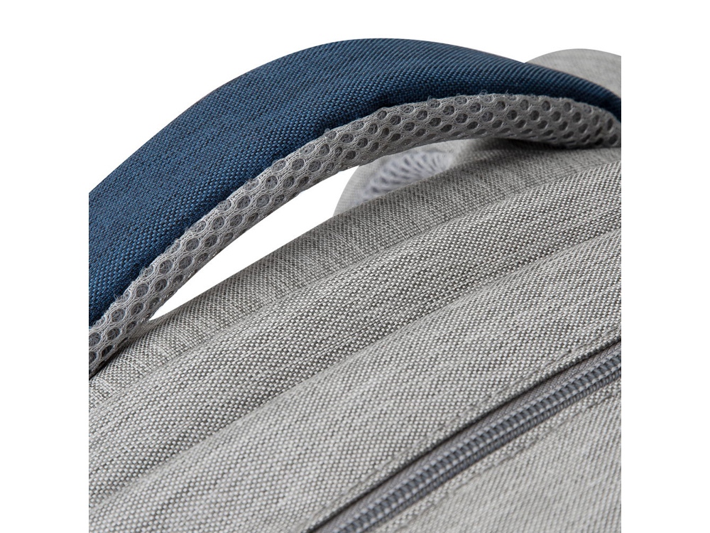 RIVACASE 7567 grey/dark blue рюкзак для ноутбука 17.3 / 6 — изображение 18