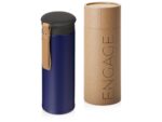 Вакуумный термос Engage, 450 мл, тубус, темно-синий