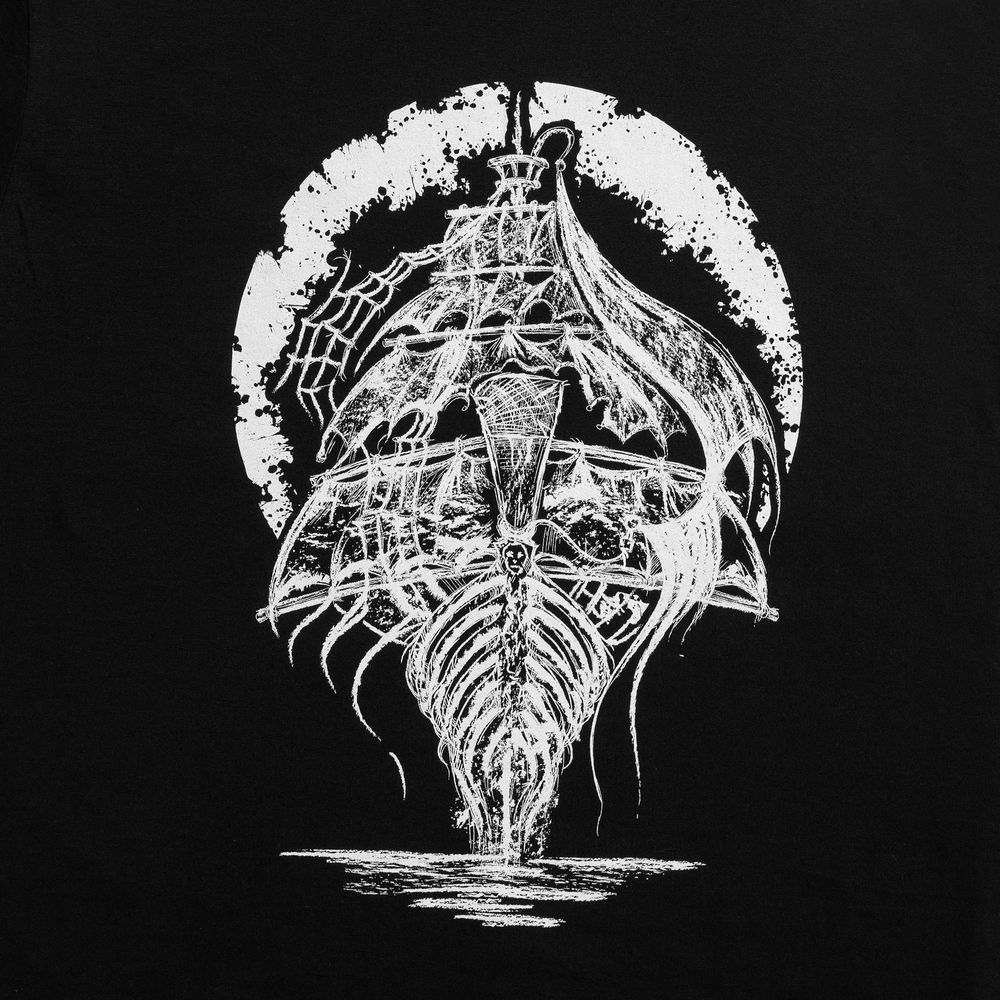 Футболка «Летучий Голландец», черная — изображение 7