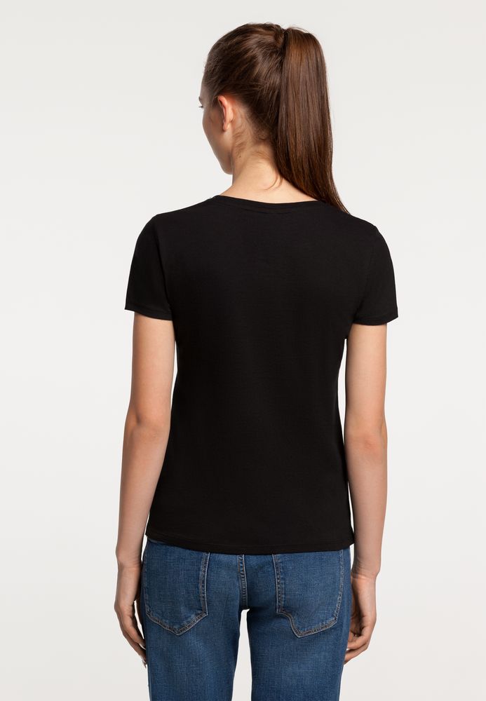 Футболка женская «Крокодилобегемоты», черная — изображение 4